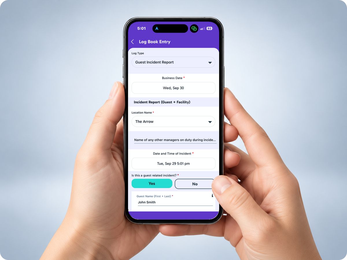 Custom forms screenshot