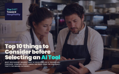 Top 10 Things To Consider Before Selecting an AI Tool